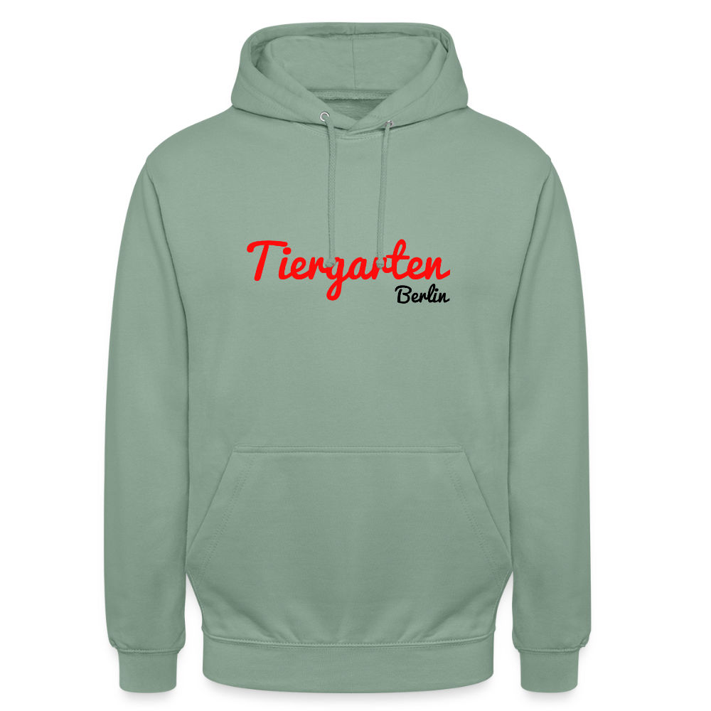 Tiergarten Berlin - Unisex Hoodie - Graugrün