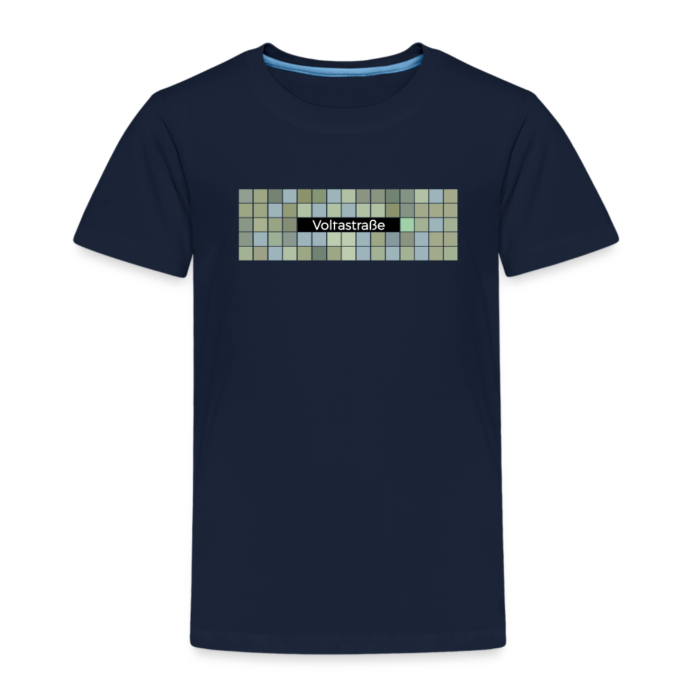 Voltastrasse - Kinder Premium T-Shirt - Navy