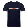 Bin uff Bier-Diät! (schon 3 Tage valorn) - Unisex Bio T-Shirt - Navy