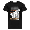 Panama oder Pankow - Teenager Premium T-Shirt - Schwarz