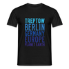 Treptow Planet Earth - Männer Premium T-Shirt - Schwarz