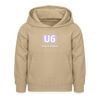 U6 - Kinder Premium Hoodie - Sand