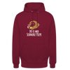 Dit is mir Schnurz Affe - Unisex Hoodie - Bordeaux