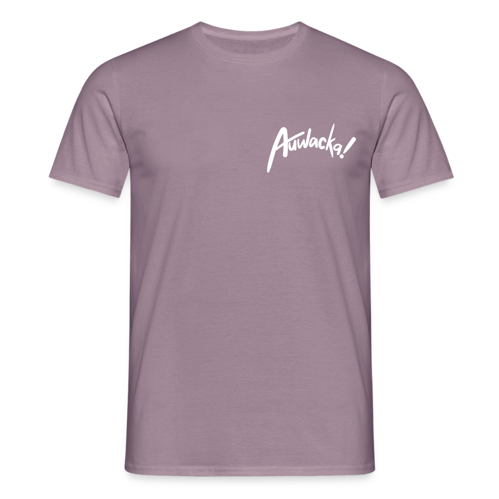 Auwacka! - Männer Premium T-Shirt - Lilagrau