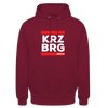 KRZBRG - Unisex Hoodie - Bordeaux