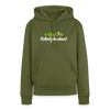 Glück? Selbstjebacken - Frauen Premium Hoodie - Khaki