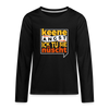 Keene Angst Ick Tu Sie Nüscht - Teenager Langarmshirt - Schwarz