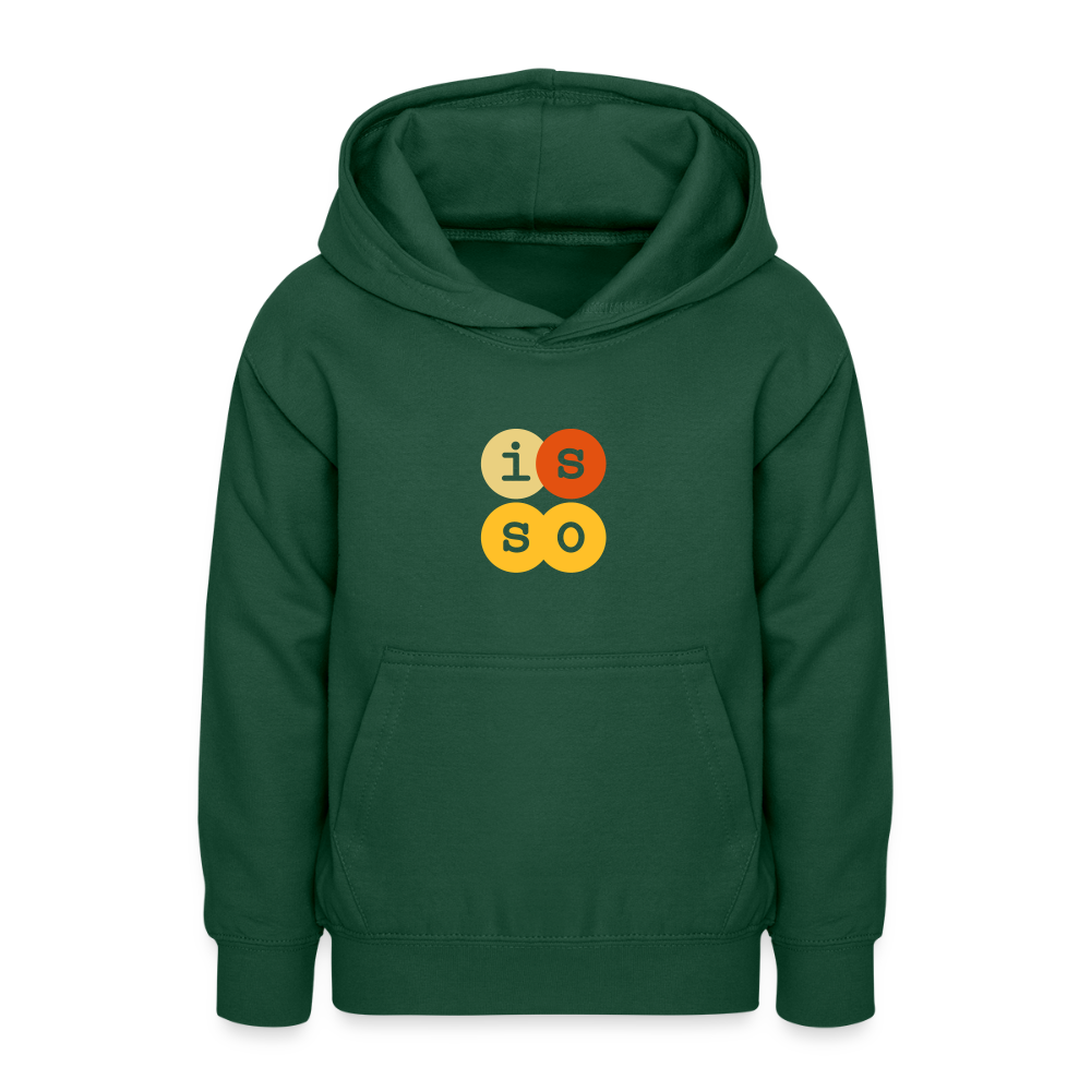 IsSo - Teenager Hoodie - Flaschengrün