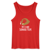 Dit is mir Schnurz Affe - Männer Tank Top - Rot