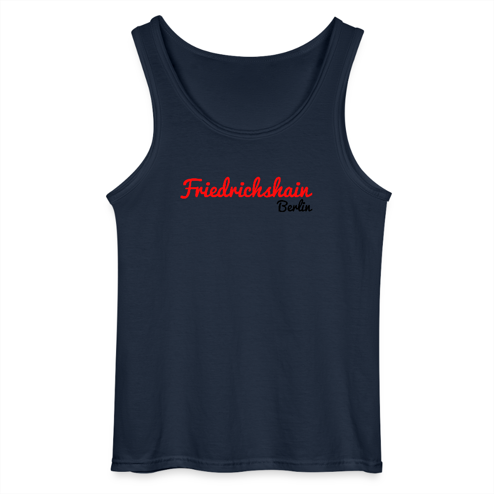 Friedrichshain Berlin - Männer Tank Top - Navy