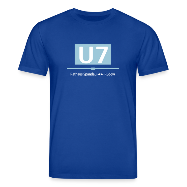 U7 - Unisex Bio T-Shirt - Dunkelblau