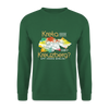 Kreta oder Kreuzberg - Unisex Pullover - Grün