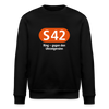 S42 - Unisex Bio Sweatshirt - Schwarz