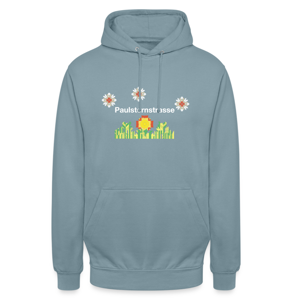 Paulsternstrasse - Unisex Hoodie - Nebelblau