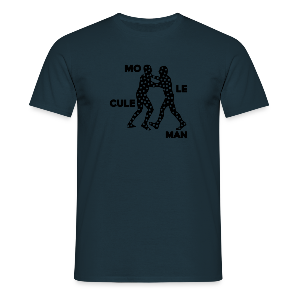 Mo le cule Man - Männer Premium T-Shirt - Navy