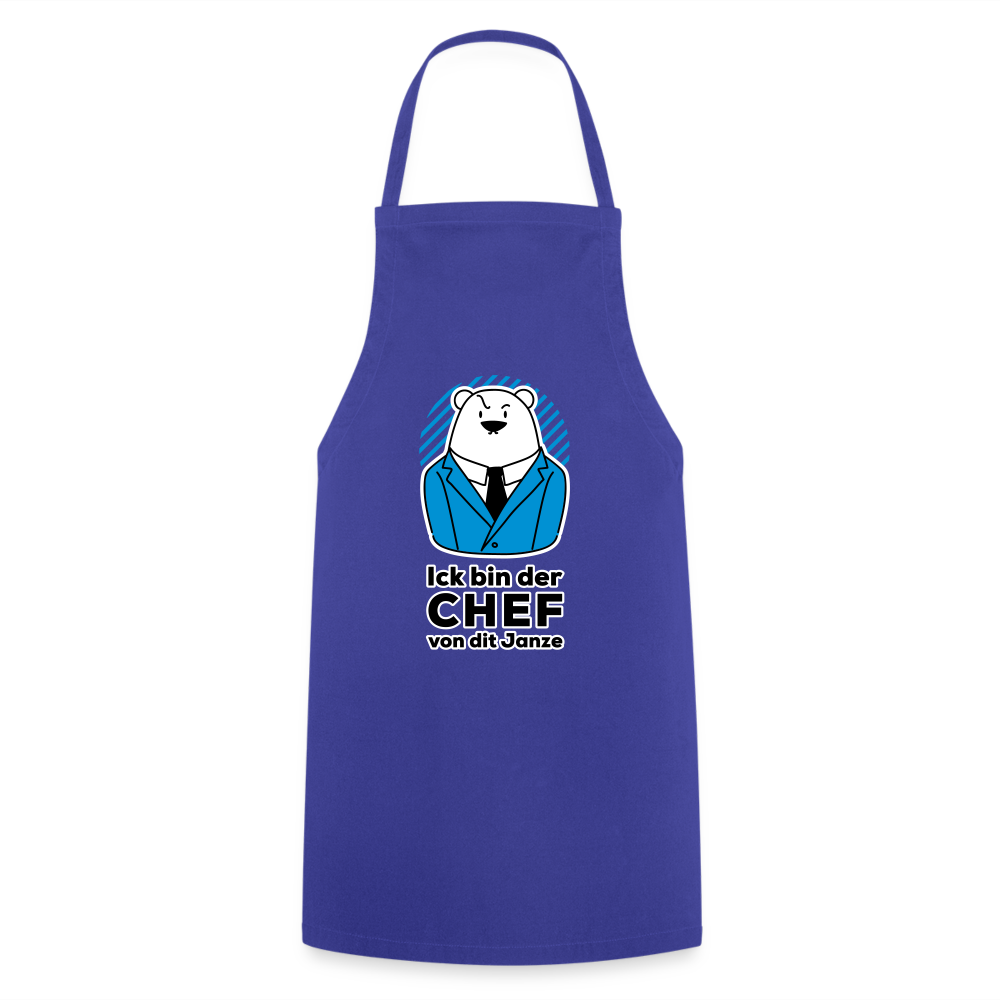 Chef - Kochschürze - Royalblau