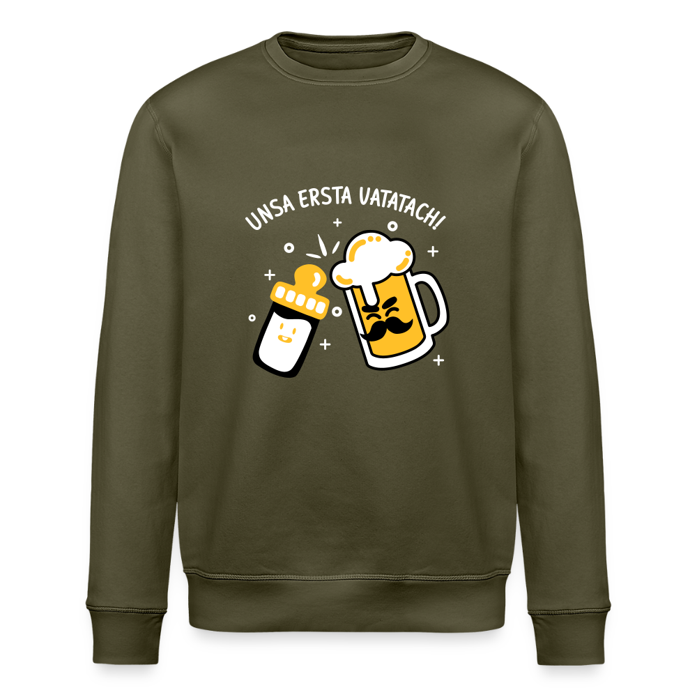 unsa ersta Vatatach! - Unisex Bio Sweatshirt - Khaki