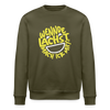 Wennde lachst, mach ick mit! - Unisex Bio Sweatshirt - Khaki