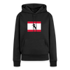 Berliner Flagge mit Hund - Frauen Premium Hoodie - Schwarz