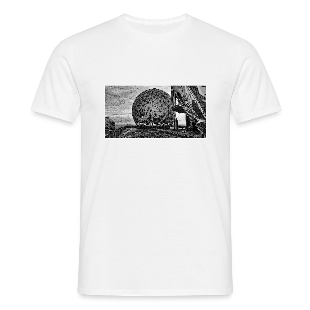 Teufelsberg im Bild - Männer Premium T-Shirt - Weiß