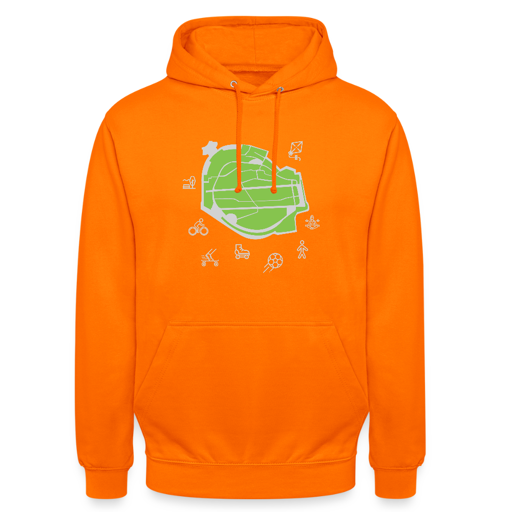 Tempelhof Feld - Unisex Hoodie - Orange