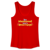 Bin jeheimnisvoll wie'n Dönerrezept. - Frauen Bio Tank Top - Rot