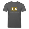 U4 - Unisex Bio T-Shirt - Anthrazit