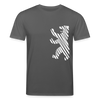 Berliner Bär im Netz - weiß - Unisex Bio T-Shirt - Anthrazit