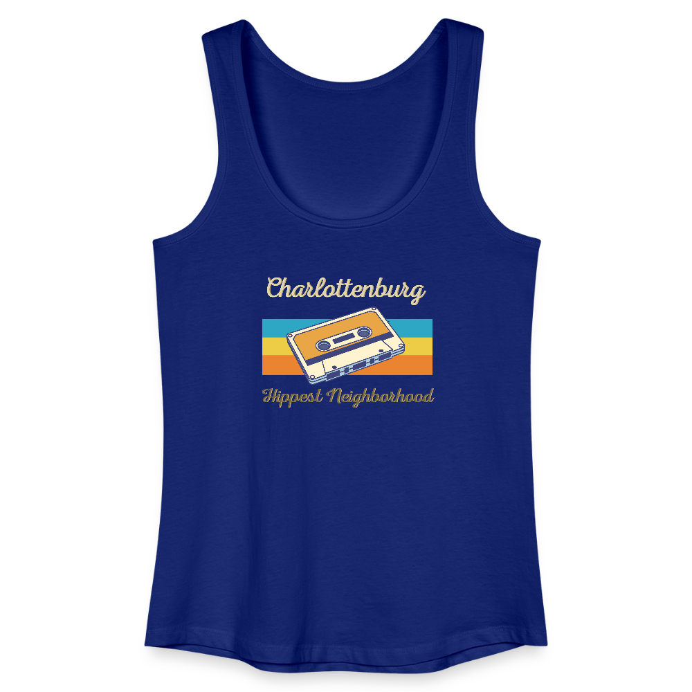 Charlottenburg Hippest Neighborhood - Frauen Bio Tank Top - Königsblau