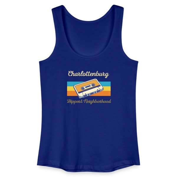 Charlottenburg Hippest Neighborhood - Frauen Bio Tank Top - Königsblau