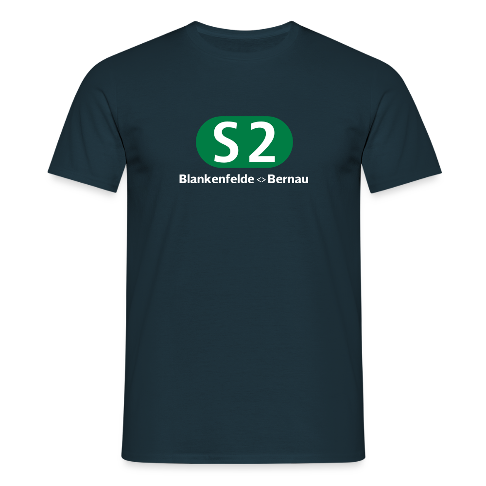 S2 - Männer Premium T-Shirt - Navy