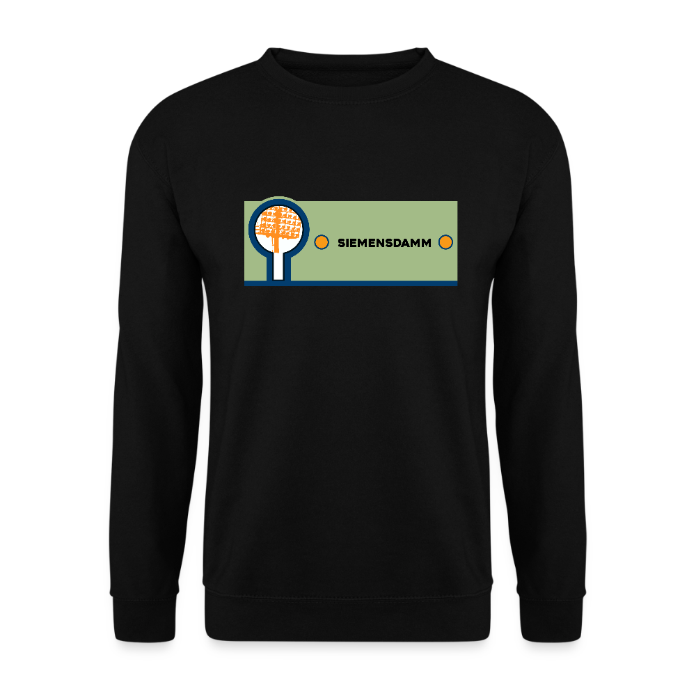 Siemensdamm - Unisex Pullover - Schwarz