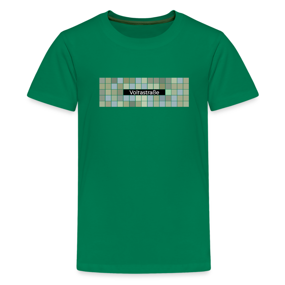 Voltastrasse - Teenager Premium T-Shirt - Kelly Green