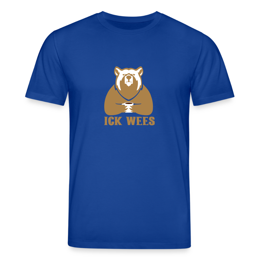 Ick Wees - Unisex Bio T-Shirt - Dunkelblau
