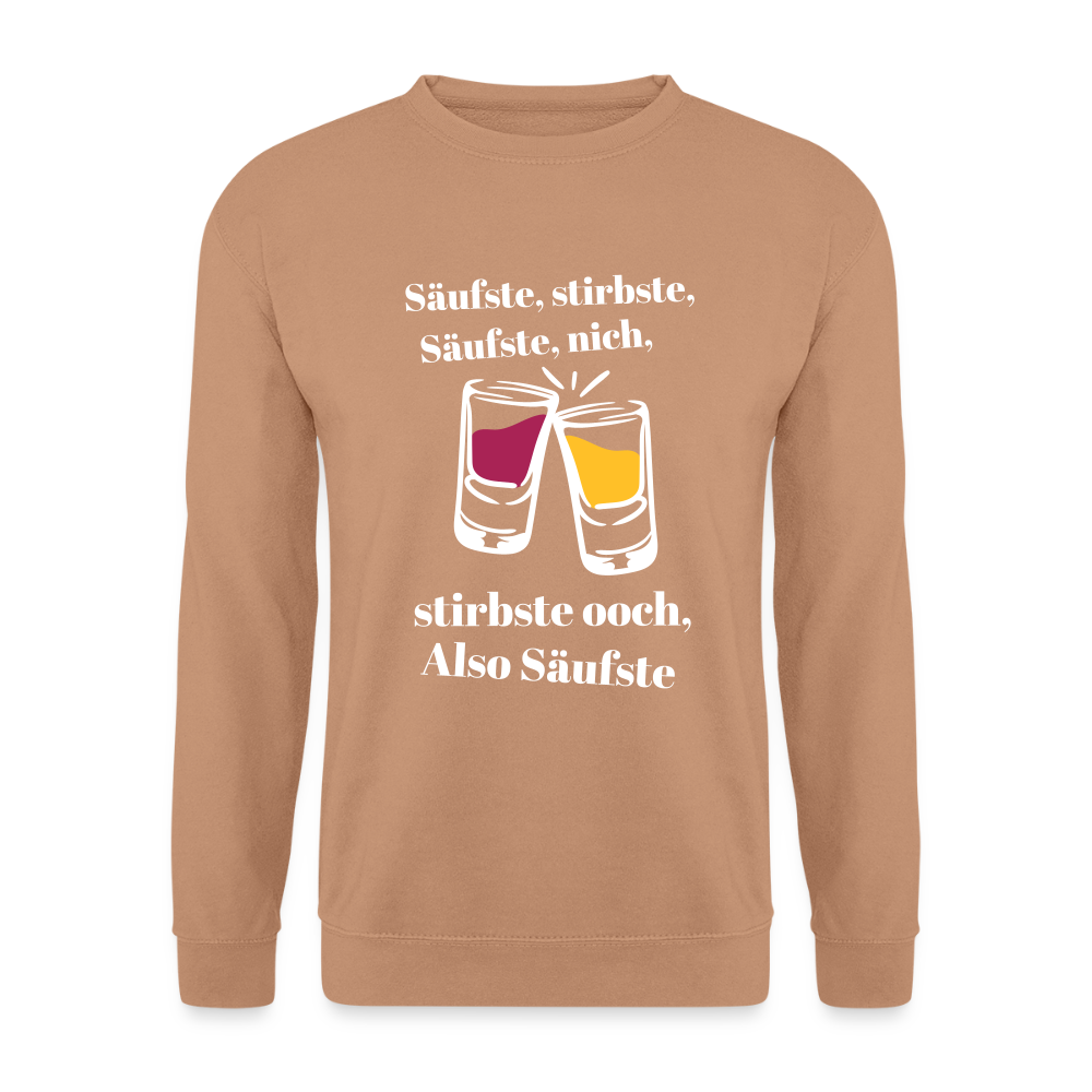 Säufste - Unisex Pullover - Mocca