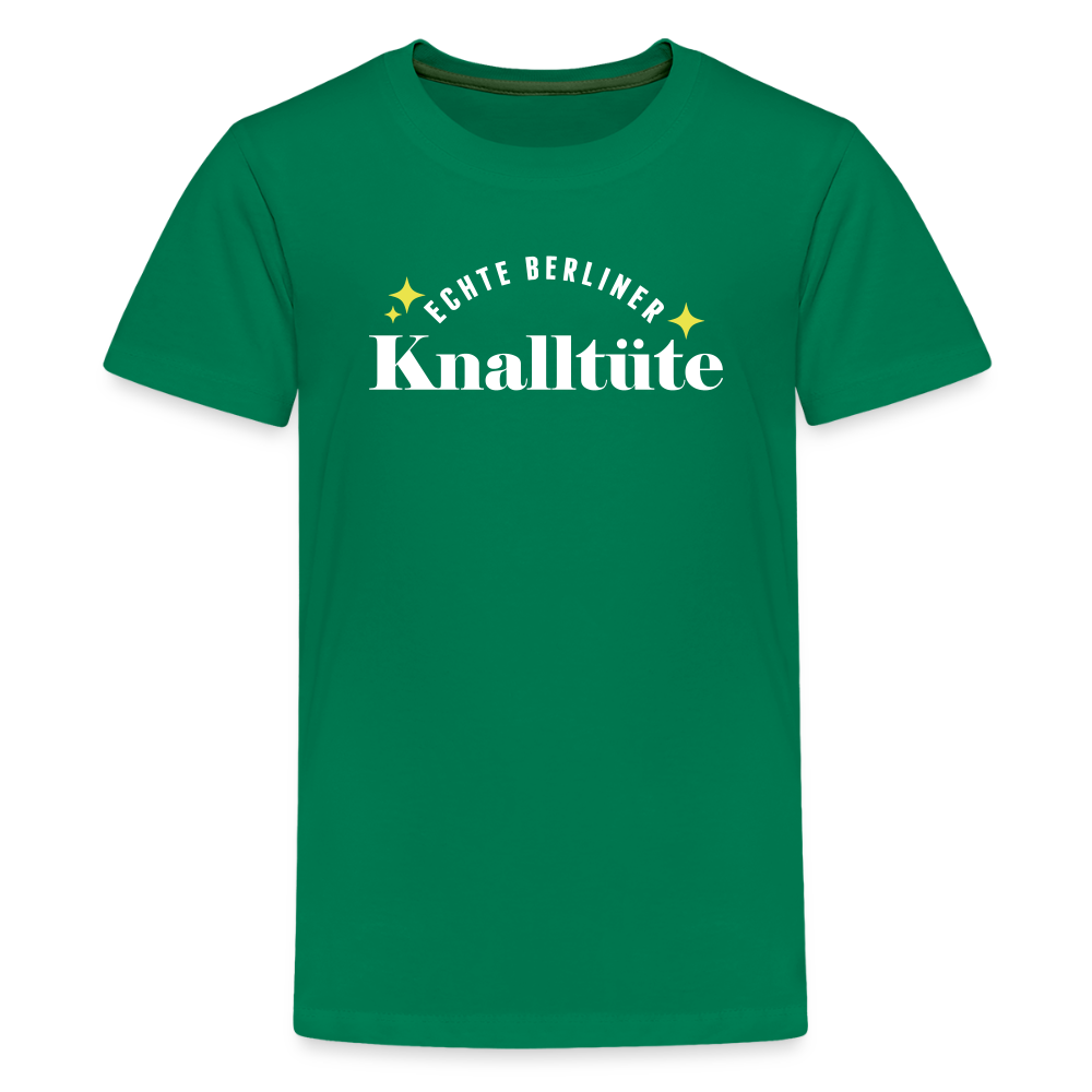 Knalltüte - Teenager Premium T-Shirt - Kelly Green