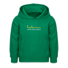 Bei Klugheitsschmerzen wär' ick unsterblich - Kinder Hoodie - Kelly Green