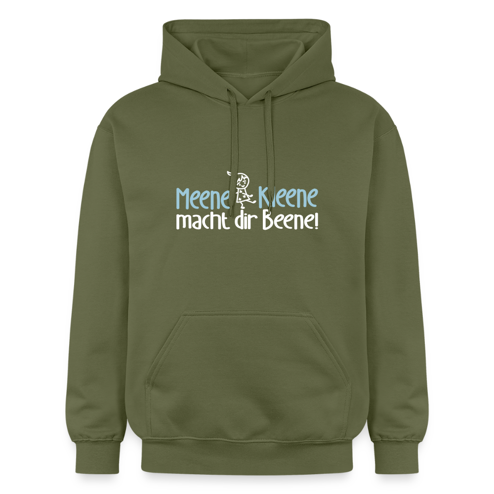 Meene Kleene macht dir Beene! - Hoodie - Militärgrün
