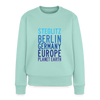 Steglitz Planet Earth - Frauen Premium Pullover - Mint 