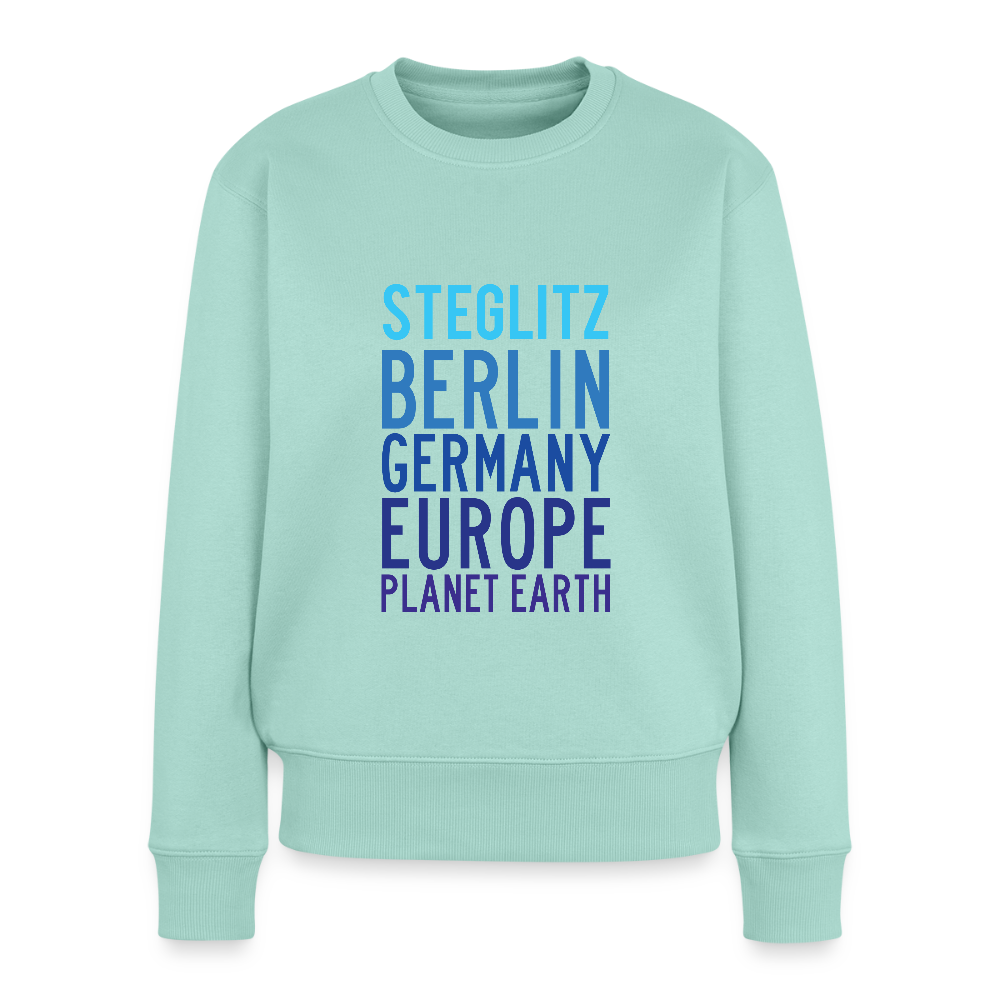 Steglitz Planet Earth - Frauen Premium Pullover - Mint 