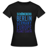 Schöneberg Planet Earth - Frauen Premium T-Shirt - Schwarz