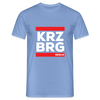 KRZBRG - Männer Premium T-Shirt - carolina blue