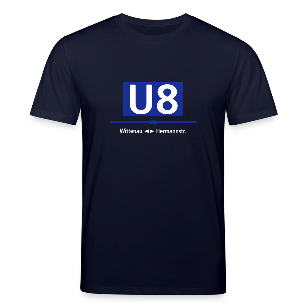 U8 - Unisex Bio T-Shirt - Navy