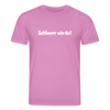 Schlauer wie du! - Unisex Bio T-Shirt - Pink