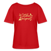 Laubenpieper - Relaxed Rundhals Frauen Bio-T-Shirt - Rot