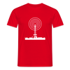 Funkturm im Fokus - Männer Premium T-Shirt - Rot