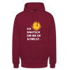 Ick knutsch dir Sonne! - Unisex Hoodie - Bordeaux