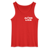Jlücklich - Männer Tank Top - Rot