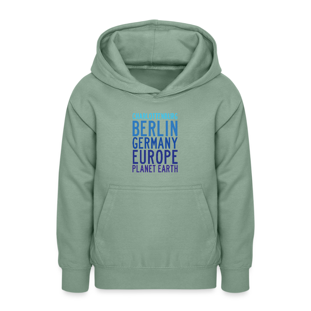 Charlottenburg - Earth - Teenager Hoodie - Graugrün