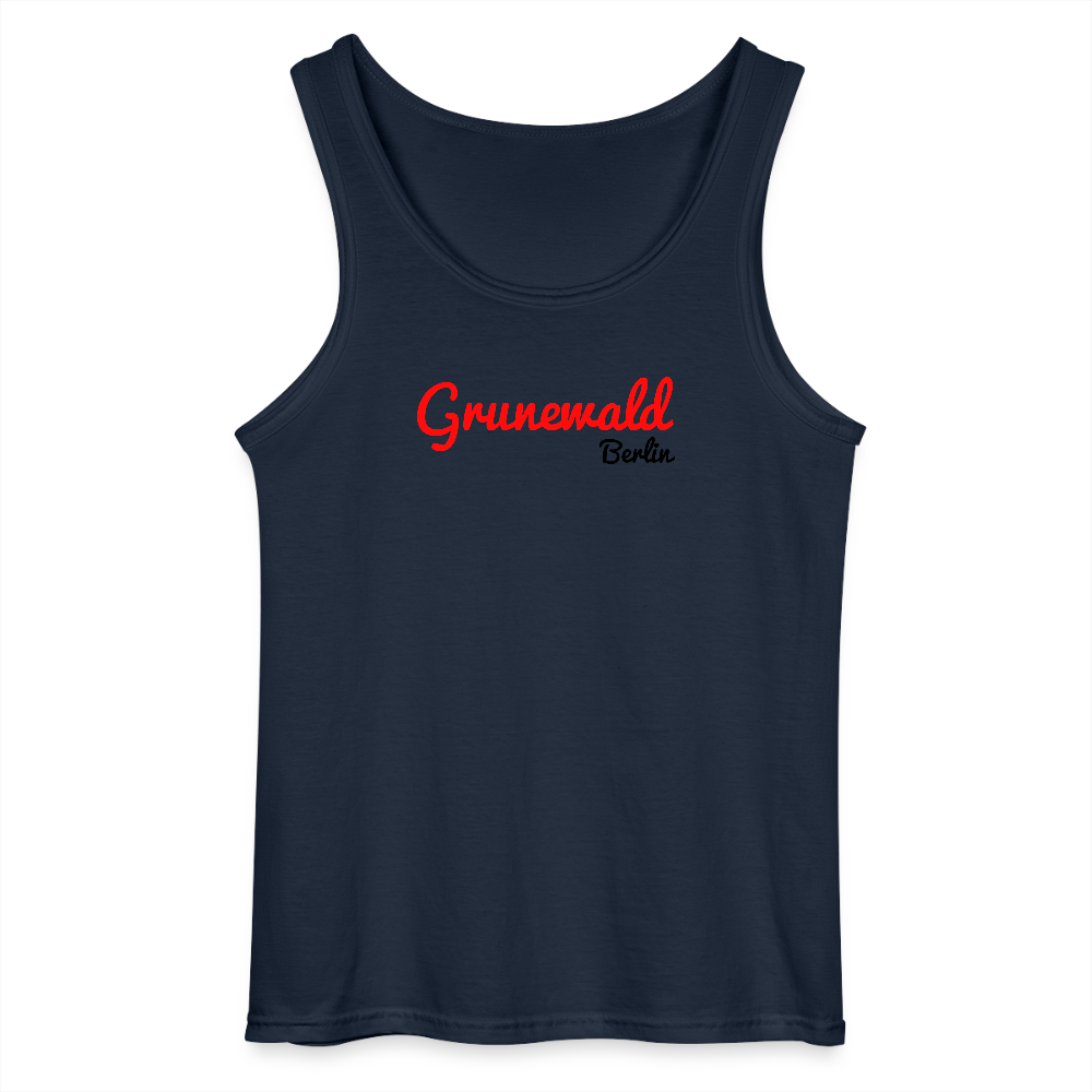 Grunewald Berlin - Männer Tank Top - Navy